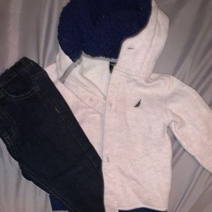 12 month boys Nautica Set